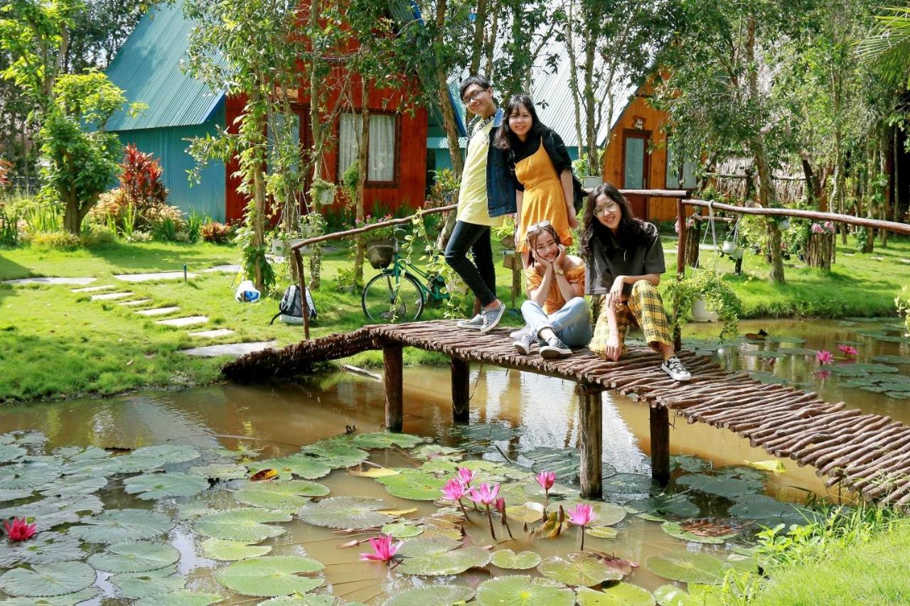 Hôtel khu du lịch sinh thái hoàng hảo à Vĩnh Long Extérieur photo